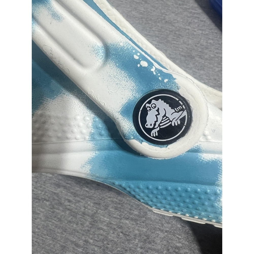 Crocs Classic Clog Shoes Mens Size 4 Womens Size 6 Tie Dye Comfortable Slip On - Picture 13 of 15